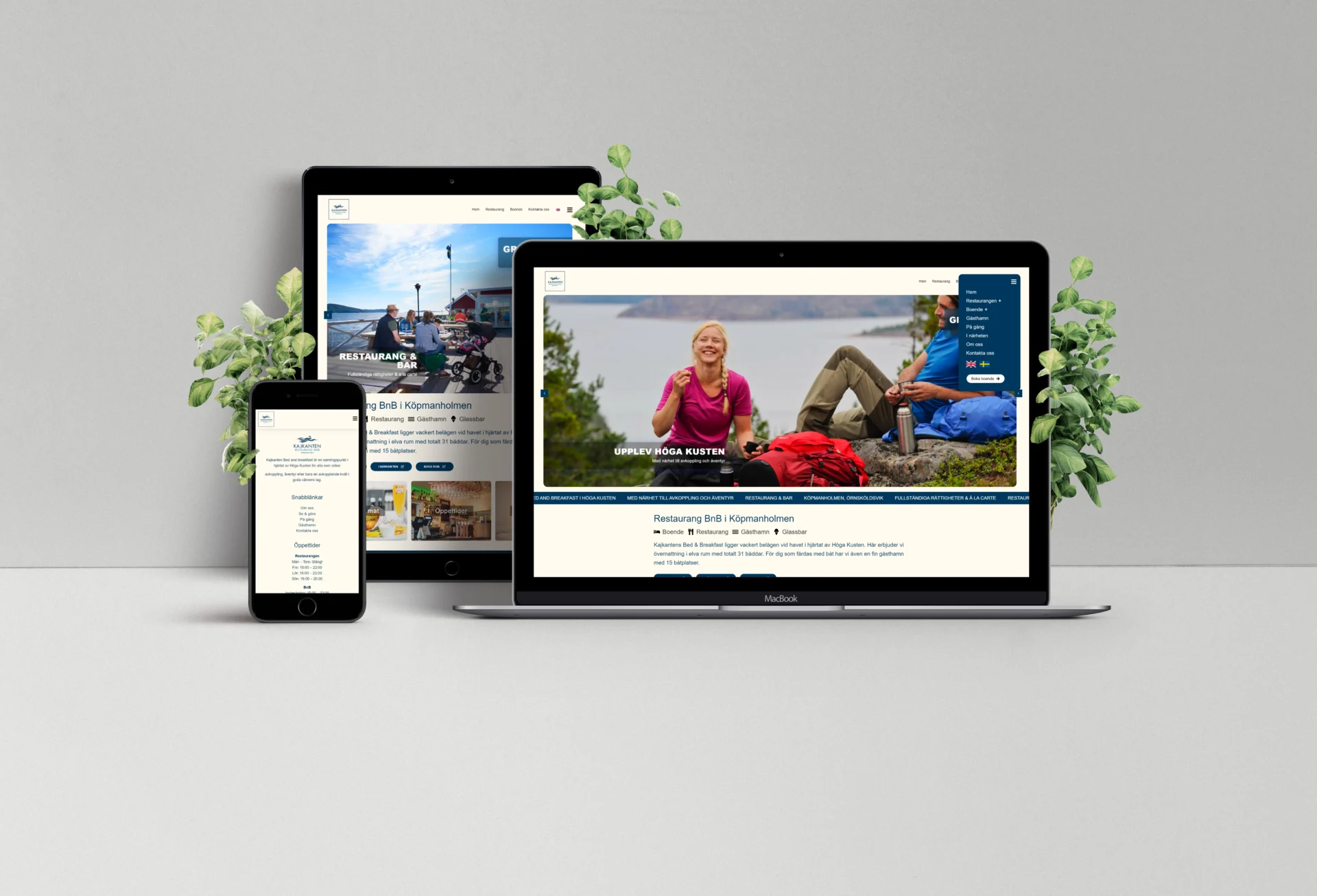 Mockup kajkanten