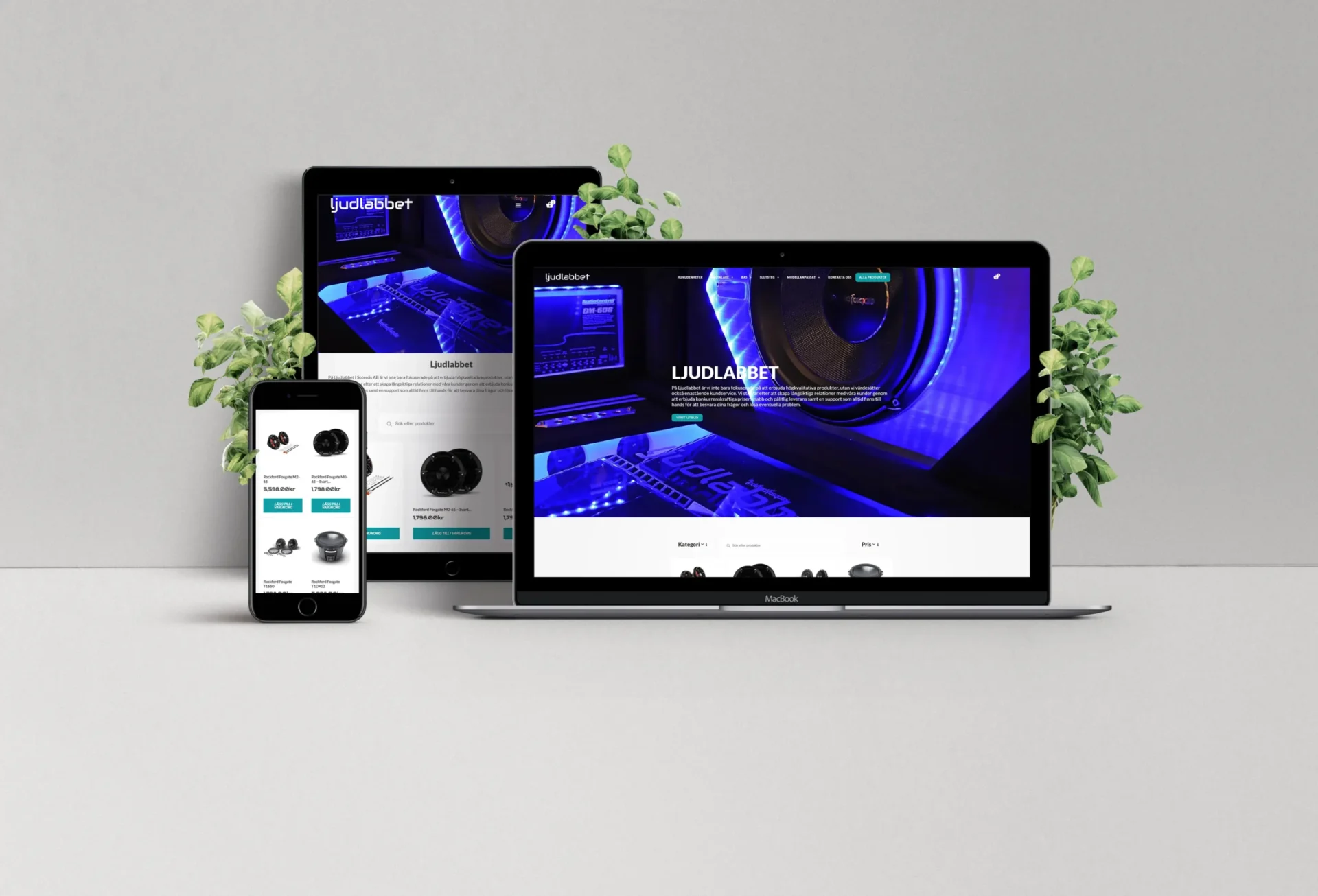 Mockup ljudlabbet